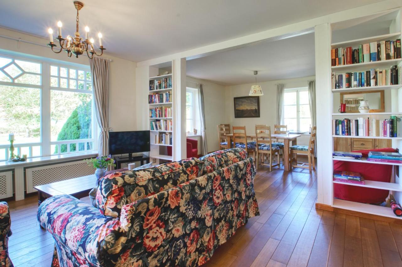 Reetdachhaus Mit Grossem Garten Und Kamin Marlow Eksteriør billede