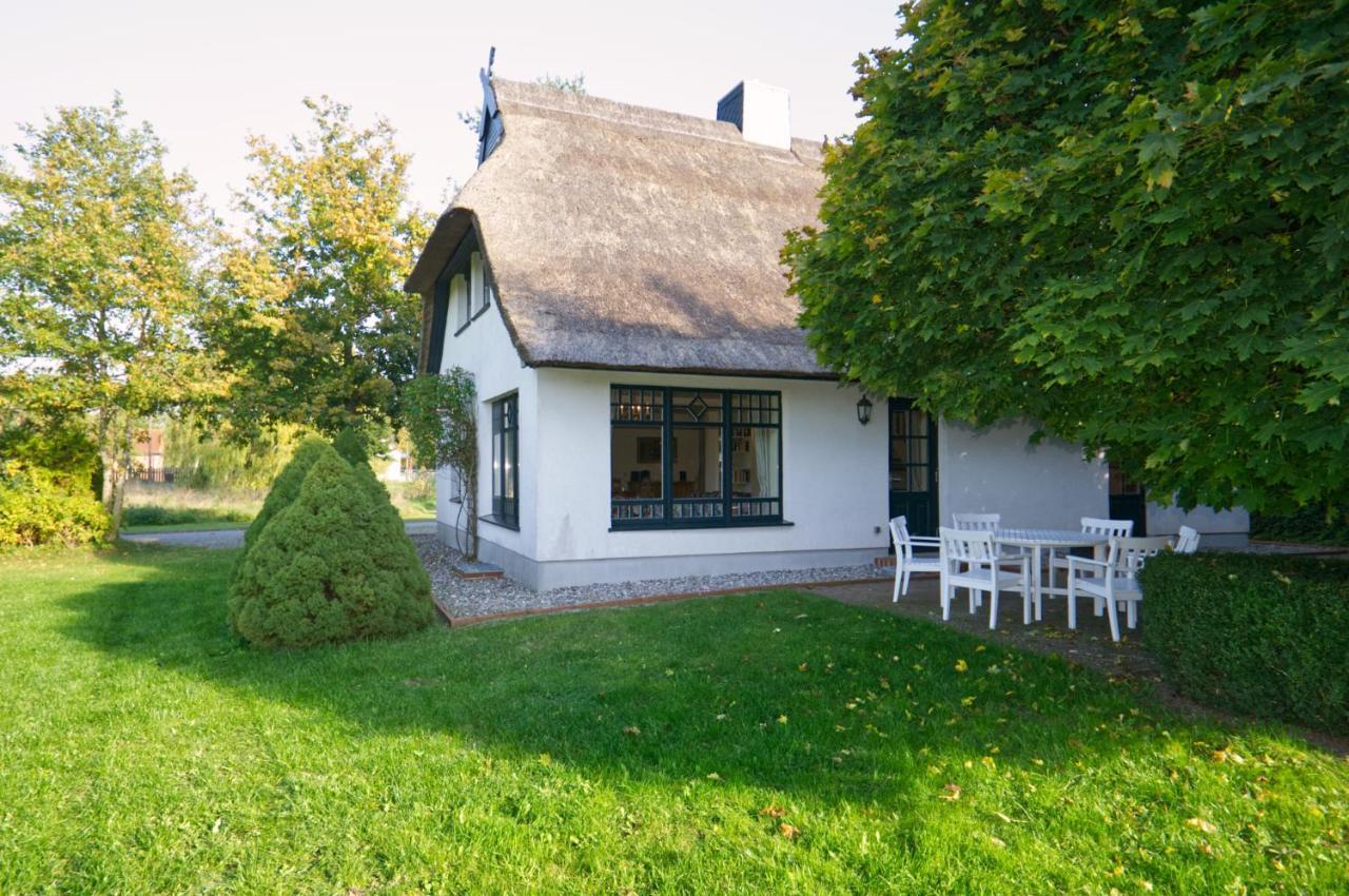 Reetdachhaus Mit Grossem Garten Und Kamin Marlow Eksteriør billede