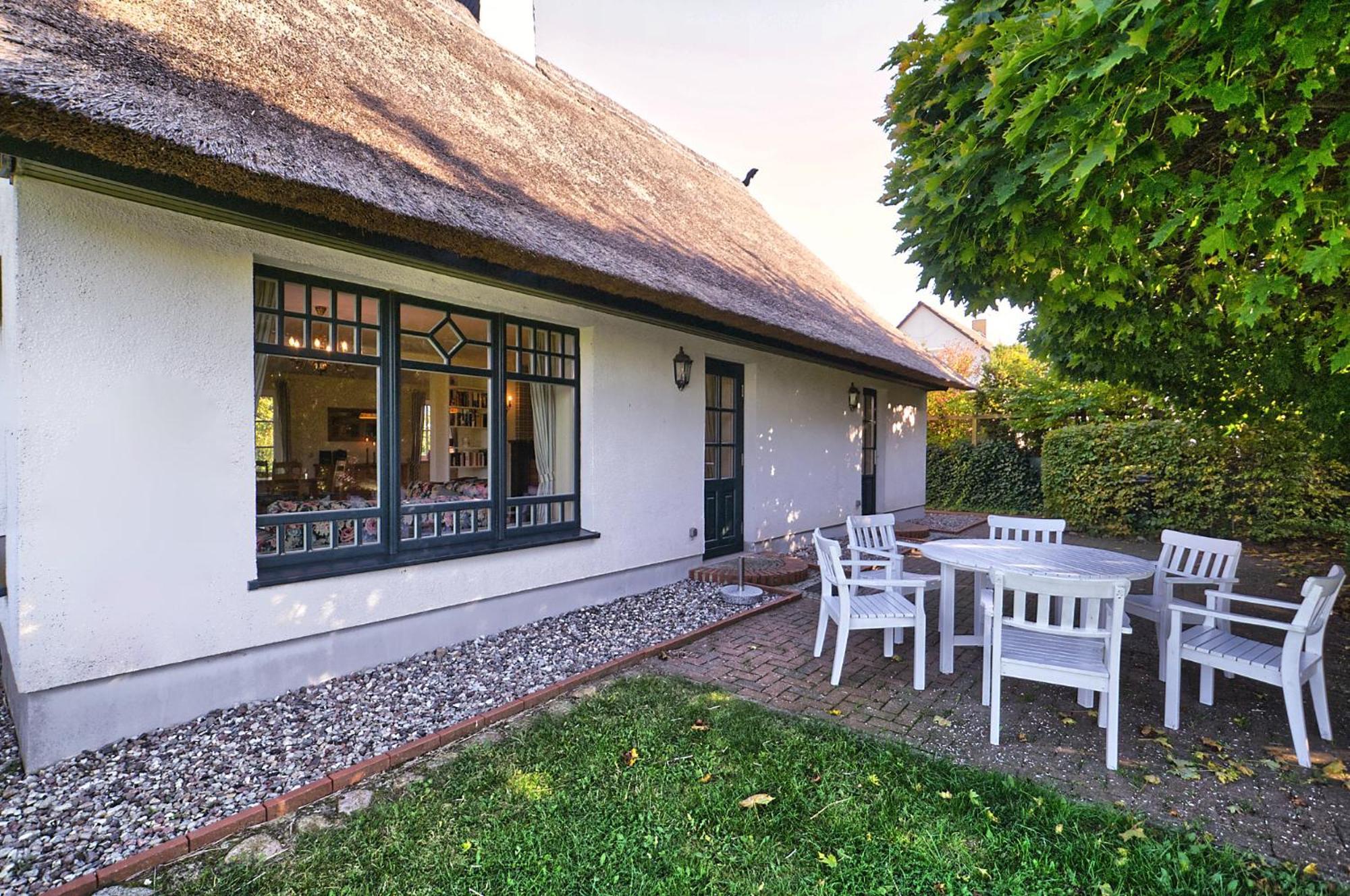 Reetdachhaus Mit Grossem Garten Und Kamin Marlow Eksteriør billede